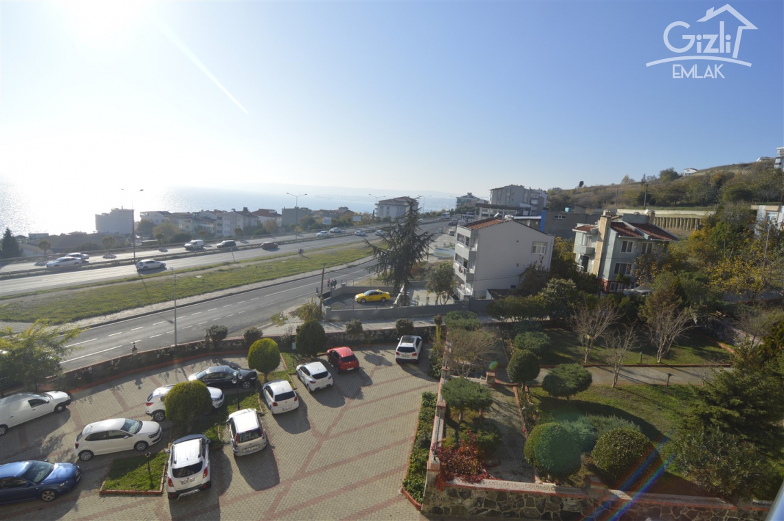 BAYKALLAR MEVKİ SİTE İÇİ 3+1 DENİZ MANZARALI M.KALORİFERLİ DAİRE